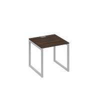 А4 С4 021 ДР (Дуб ристретто/Серый) Стол письменный на металлокаркасе QUATTRO