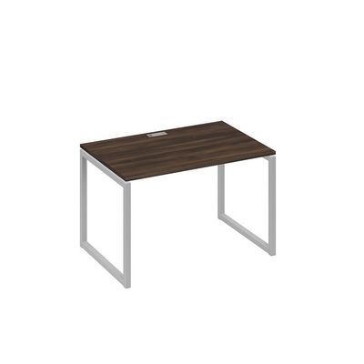 А4 С4 023 ДР (Дуб ристретто/Серый) Стол письменный на металлокаркасе QUATTRO