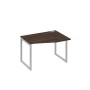 А4 С4 062 ДР (Дуб ристретто/Серый) Стол эргономичный правый "Техно" на металлокаркасе QUATTRO