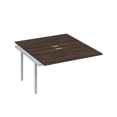 А4 С4 177-1 ДР (Дуб ристретто/Серый) Секция станции на металлокаркасе QUATTRO 2х140