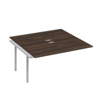 А4 С4 178-1 ДР (Дуб ристретто/Серый) Секция станции на металлокаркасе QUATTRO 2х160