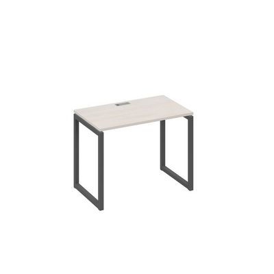 А4 А4 002 ДШ (Дуб шамони/Антрацит) Стол письменный на металлокаркасе QUATTRO