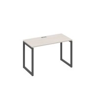 А4 А4 003 ДШ (Дуб шамони/Антрацит) Стол письменный на металлокаркасе QUATTRO