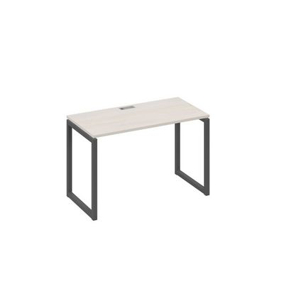А4 А4 003 ДШ (Дуб шамони/Антрацит) Стол письменный на металлокаркасе QUATTRO