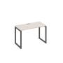 А4 А4 003 ДШ (Дуб шамони/Антрацит) Стол письменный на металлокаркасе QUATTRO