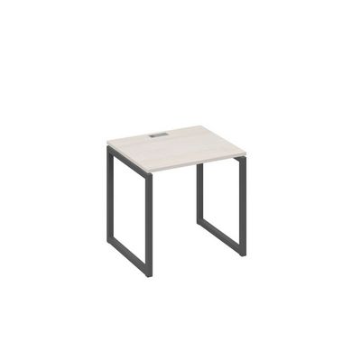 А4 А4 011 ДШ (Дуб шамони/Антрацит) Стол письменный на металлокаркасе QUATTRO