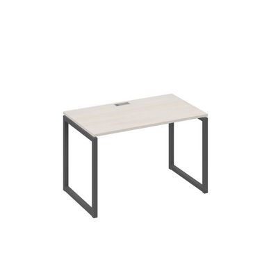 А4 А4 013 ДШ (Дуб шамони/Антрацит) Стол письменный на металлокаркасе QUATTRO