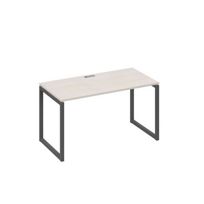 А4 А4 014 ДШ (Дуб шамони/Антрацит) Стол письменный на металлокаркасе QUATTRO