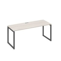 А4 А4 016 ДШ (Дуб шамони/Антрацит) Стол письменный на металлокаркасе QUATTRO