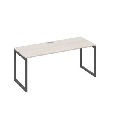 А4 А4 016 ДШ (Дуб шамони/Антрацит) Стол письменный на металлокаркасе QUATTRO