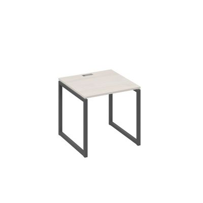 А4 А4 021 ДШ (Дуб шамони/Антрацит) Стол письменный на металлокаркасе QUATTRO