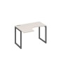А4 А4 031 ДШ (Дуб шамони/Антрацит) Стол эргономичный левый "Классика" на металлокаркасе QUATTRO