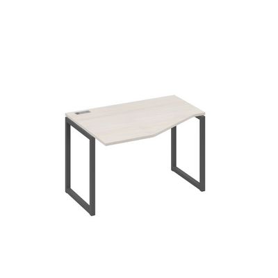 А4 А4 051 ДШ (Дуб шамони/Антрацит) Стол эргономичный левый "Техно" на металлокаркасе QUATTRO