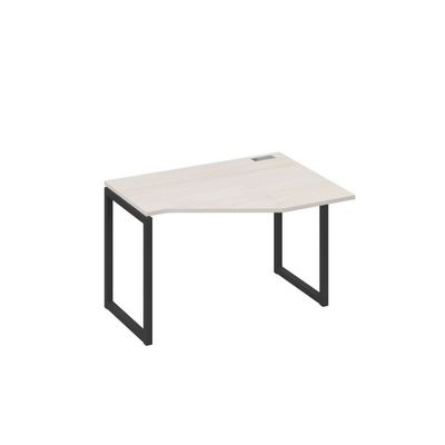 А4 А4 052 ДШ (Дуб шамони/Антрацит) Стол эргономичный правый "Техно" на металлокаркасе QUATTRO