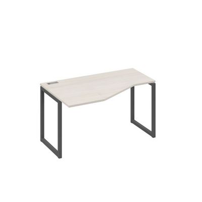 А4 А4 053 ДШ (Дуб шамони/Антрацит) Стол эргономичный левый "Техно" на металлокаркасе QUATTRO