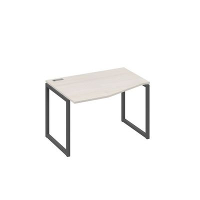 А4 А4 061 ДШ (Дуб шамони/Антрацит) Стол эргономичный левый "Техно" на металлокаркасе QUATTRO