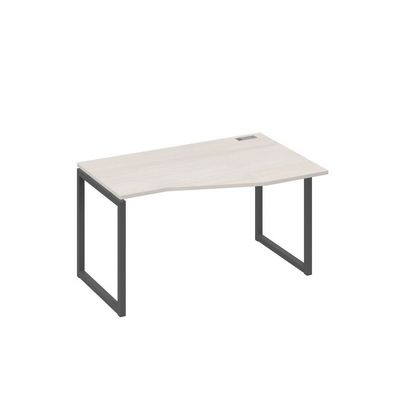 А4 А4 064 ДШ (Дуб шамони/Антрацит) Стол эргономичный правый "Техно" на металлокаркасе QUATTRO