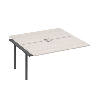 А4 А4 178-1 ДШ (Дуб шамони/Антрацит) Секция станции на металлокаркасе QUATTRO 2х160