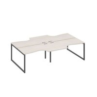 А4 А4 184-2 ДШ (Дуб шамони/Антрацит) Станция рабочая QUATTRO 4х140 со столами Классика