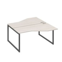 А4 А4 188 ДШ (Дуб шамони/Антрацит) Рабочая станция опоры QUATTRO со столами Техно 2х160