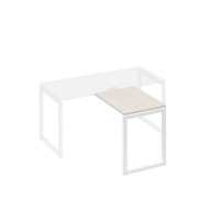 А4 Б4 071 ДШ (Дуб шамони/Белый) Брифинг-приставка с каркасом QUATTRO