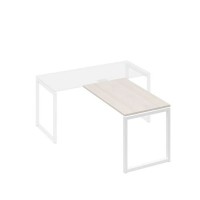 А4 Б4 074 ДШ (Дуб шамони/Белый) Брифинг-приставка с каркасом QUATTRO