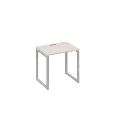 А4 С4 001 ДШ (Дуб шамони/Серый) Стол письменный на металлокаркасе QUATTRO