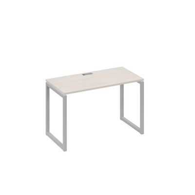 А4 С4 003 ДШ (Дуб шамони/Серый) Стол письменный на металлокаркасе QUATTRO
