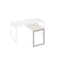 А4 С4 071 ДШ (Дуб шамони/Серый) Брифинг-приставка с каркасом QUATTRO