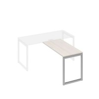 А4 С4 072 ДШ (Дуб шамони/Серый) Брифинг-приставка с каркасом QUATTRO