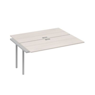 А4 С4 175-1 ДШ (Дуб шамони/Серый) Секция станции на металлокаркасе QUATTRO 2х160