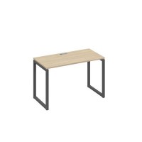 А4 А4 003 ДК (Дуб скандинавский/Антрацит) Стол письменный на металлокаркасе QUATTRO
