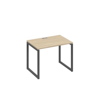 А4 А4 012 ДК (Дуб скандинавский/Антрацит) Стол письменный на металлокаркасе QUATTRO