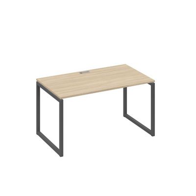 А4 А4 024 ДК (Дуб скандинавский/Антрацит) Стол письменный на металлокаркасе QUATTRO