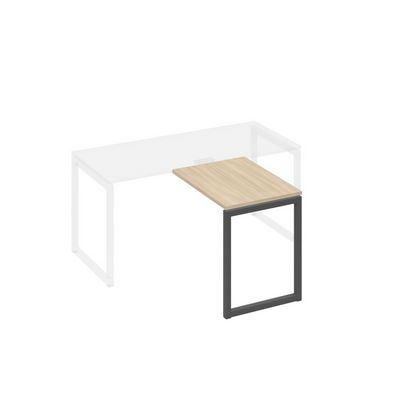 А4 А4 071 ДК (Дуб скандинавский/Антрацит) Брифинг-приставка с каркасом QUATTRO