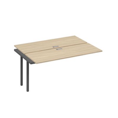 А4 А4 172-1 ДК (Дуб скандинавский/Антрацит) Секция станции на металлокаркасе QUATTRO 2х160