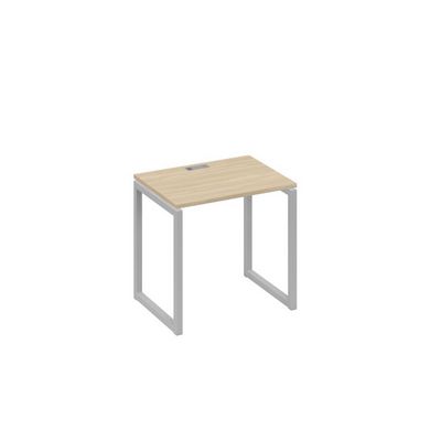 А4 С4 001 ДК (Дуб скандинавский/Серый) Стол письменный на металлокаркасе QUATTRO