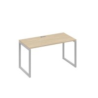 А4 С4 014 ДК (Дуб скандинавский/Серый) Стол письменный на металлокаркасе QUATTRO