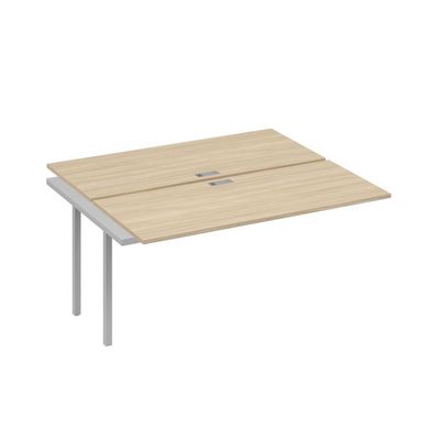 А4 С4 175-1 ДК (Дуб скандинавский/Серый) Секция станции на металлокаркасе QUATTRO 2х160