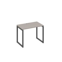 А4 А4 002 МП (Мокко премиум/Антрацит) Стол письменный на металлокаркасе QUATTRO