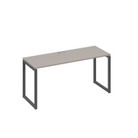 А4 А4 005 МП (Мокко премиум/Антрацит) Стол письменный на металлокаркасе QUATTRO