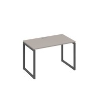 А4 А4 013 МП (Мокко премиум/Антрацит) Стол письменный на металлокаркасе QUATTRO