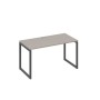 А4 А4 014 МП (Мокко премиум/Антрацит) Стол письменный на металлокаркасе QUATTRO