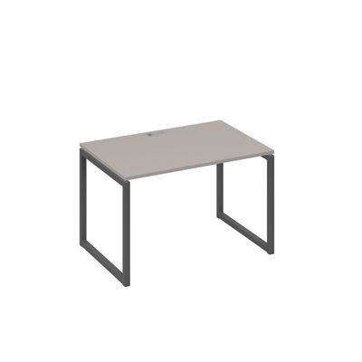 А4 А4 023 МП (Мокко премиум/Антрацит) Стол письменный на металлокаркасе QUATTRO