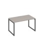 А4 А4 024 МП (Мокко премиум/Антрацит) Стол письменный на металлокаркасе QUATTRO