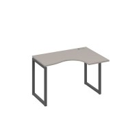 А4 А4 032 МП (Мокко премиум/Антрацит) Стол эргономичный правый "Классика" на металлокаркасе QUATTRO