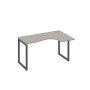 А4 А4 034 МП (Мокко премиум/Антрацит) Стол эргономичный правый "Классика" на металлокаркасе QUATTRO