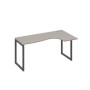 А4 А4 036 МП (Мокко премиум/Антрацит) Стол эргономичный правый "Классика" на металлокаркасе QUATTRO