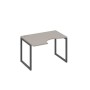 А4 А4 041 МП (Мокко премиум/Антрацит) Стол эргономичный левый "Классика" на металлокаркасе QUATTRO