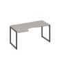 А4 А4 045 МП (Мокко премиум/Антрацит) Стол эргономичный левый "Классика" на металлокаркасе QUATTRO